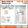 ตู้โหลดเซนเตอร์ 4P RCBO