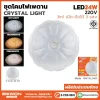 ชุดโคมไฟเพดาน 3 แสง 24W รุ่น BW-KL2407