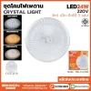 ชุดโคมไฟเพดาน 3 แสง 24W รุ่น BW-KL2408