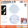 ดาวน์ไลท์สลิม กลม 25W