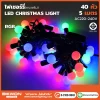 ไฟเชอร์รี่ 40 หัว RGB